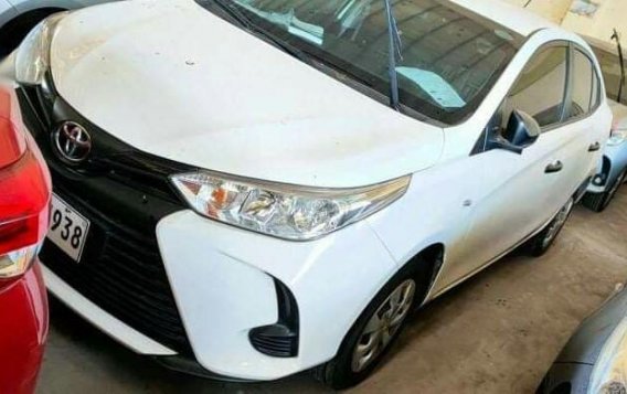 White Toyota Vios 2021 for sale in Quezon-1