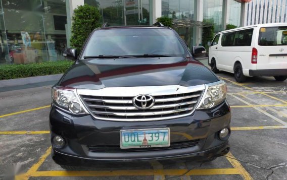 Sell Black 2013 Toyota Fortuner in Caloocan-1