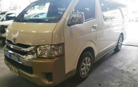 White Toyota Hiace 2017 for sale in Quezon City
