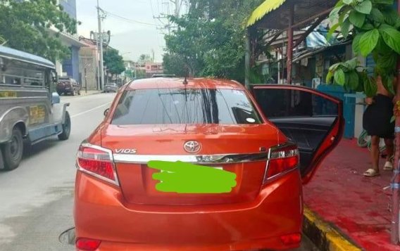 Orange Toyota Vios 2016 for sale in Manila-1