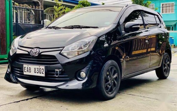 Black Toyota Wigo 2019 for sale in Automatic-3
