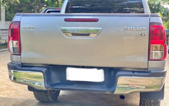Silver Toyota Hilux 2016 for sale in Bogo-4