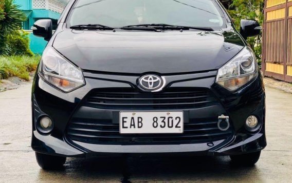Black Toyota Wigo 2019 for sale in Automatic