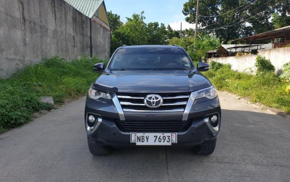 Sell Grey 2017 Toyota Fortuner in Quezon City