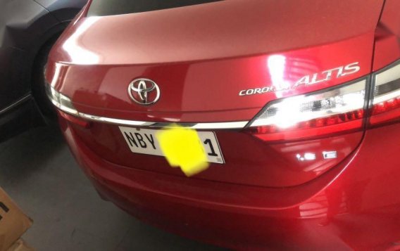 Sell Red 2017 Toyota Corolla in Quezon City-1