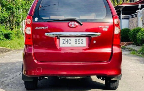 Red Toyota Avanza 2007 for sale in Manual-2