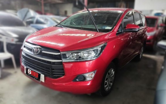 Red Toyota Innova 2020 for sale in Manual