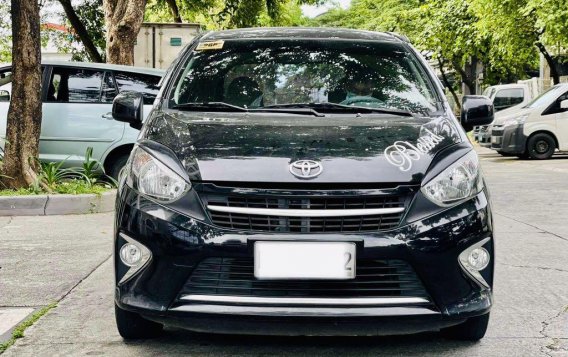 Black Toyota Wigo 2017 for sale in Automatic