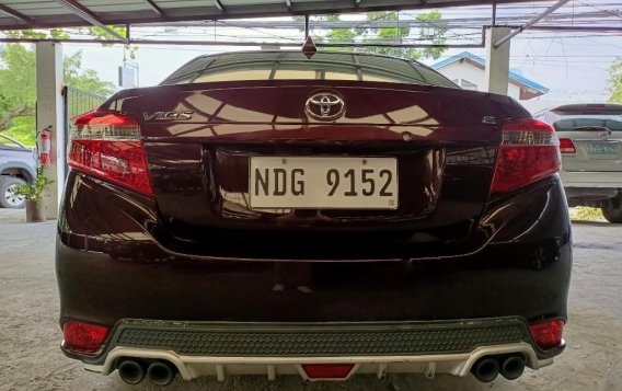 Red Toyota Vios 2017 for sale in Las Pinas-3