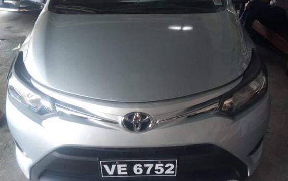 Brightsilver Toyota Vios 2016 for sale in Quezon