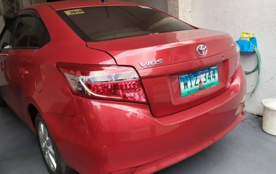 Selling Rred Toyota Vios 2014 in Caloocan-2
