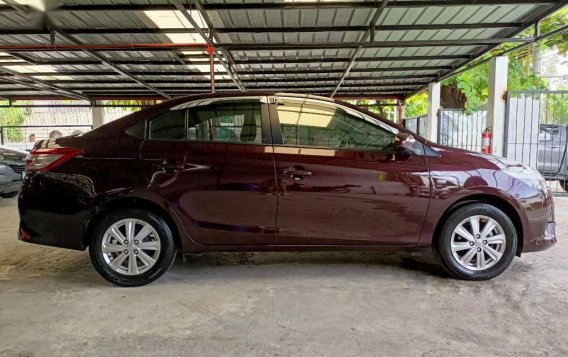 Red Toyota Vios 2017 for sale in Las Pinas-4