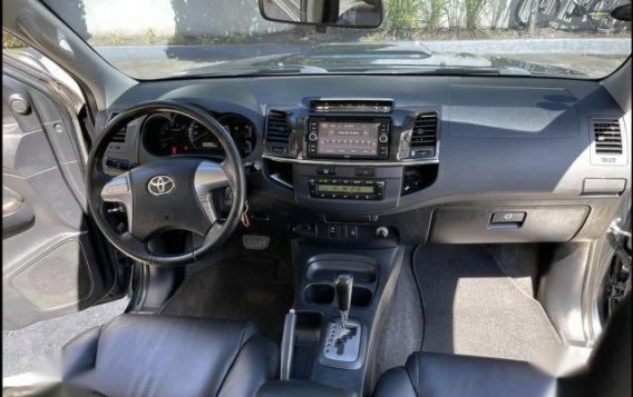 Blue Toyota Fortuner 2015 for sale in Automatic-7