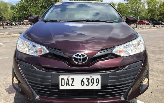 Selling Red Toyota Vios 2020 in Lucena-1