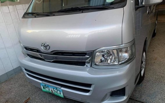 Selling Silver Toyota Hiace Super Grandia 2013 in Pasay-1