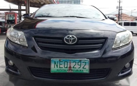 Black Toyota Corolla Altis 2010 for sale in Manual