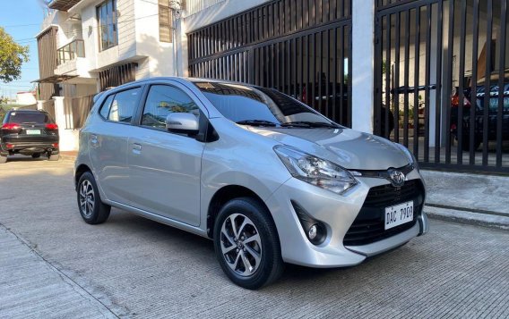 Selling Silver Toyota Wigo 2018 in Quezon City