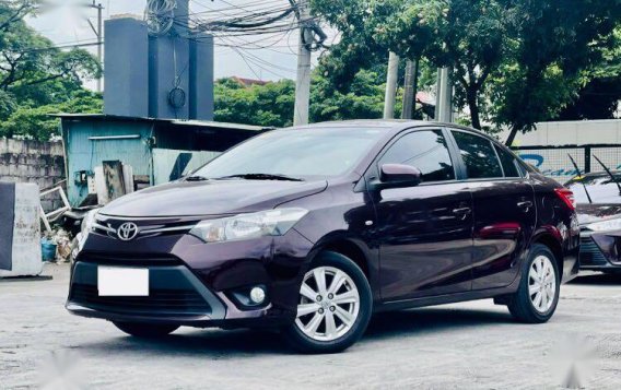 Sell Red 2017 Toyota Vios -1