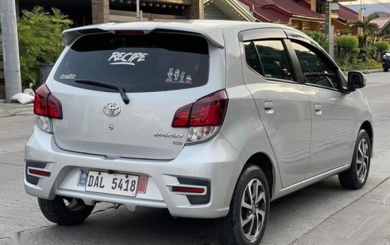 Silver Toyota Wigo 2019 for sale in Automatic-5