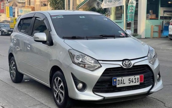 Silver Toyota Wigo 2019 for sale in Automatic-4