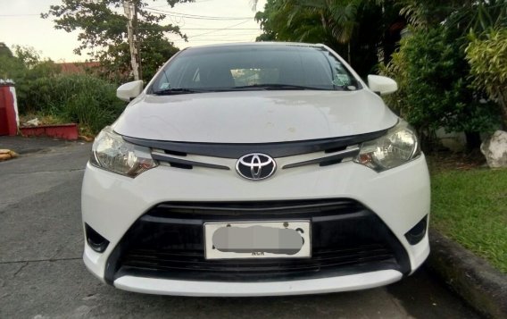 White Toyota Vios 2014 for sale in Quezon City