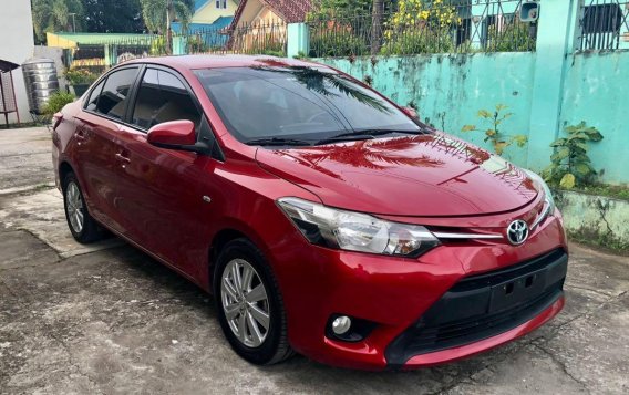 Red Toyota Vios 2016 for sale in Valenzuela-1