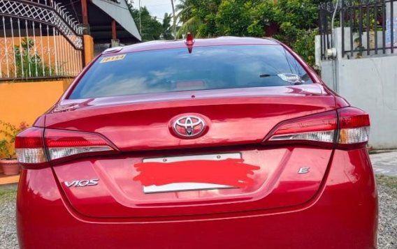 Selling Red Toyota Vios 2019 in Davao-1