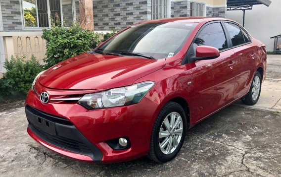 Red Toyota Vios 2016 for sale in Valenzuela