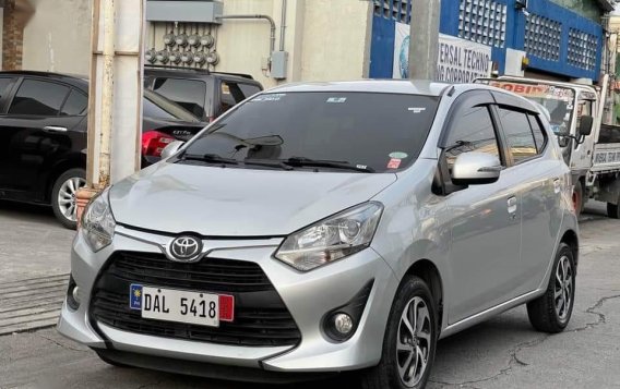 Silver Toyota Wigo 2019 for sale in Automatic-2