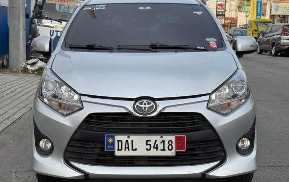 Silver Toyota Wigo 2019 for sale in Automatic