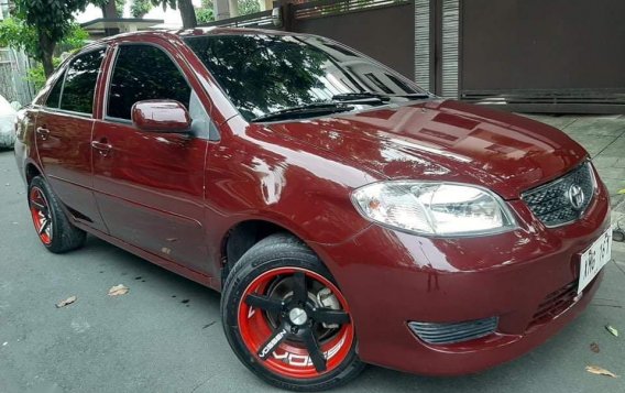 Red Toyota Vios 2004 for sale in Quezon City-1