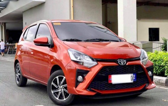 Orange Toyota Wigo 2020 for sale -2