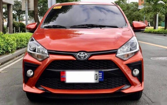 Orange Toyota Wigo 2020 for sale -1