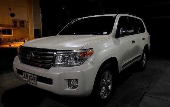 Pearl White Toyota Land Cruiser 2014 for sale in Automatic