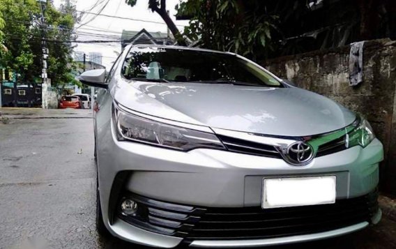 Sell Silver 2017 Toyota Corolla altis in Makati