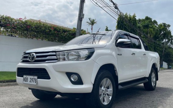 Selling White Toyota Hilux 2016 in Muntinlupa
