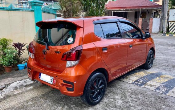 Orange Toyota Wigo 2017 for sale in San Mateo-5
