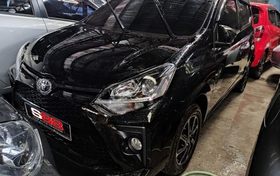 Selling Black Toyota Wigo 2021 in Quezon