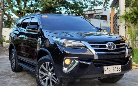 Black Toyota Fortuner 2017 for sale in Caloocan