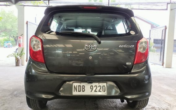 Silver Toyota Wigo 2016 for sale in Las Pinas-3