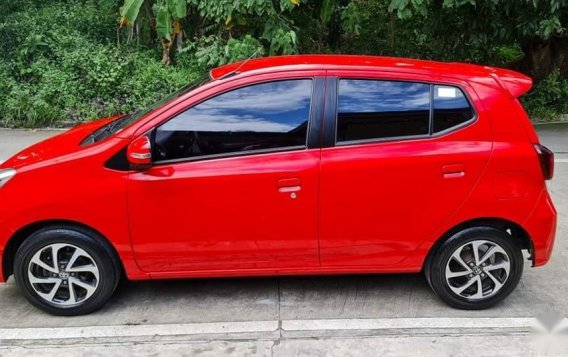 Red Toyota Wigo 2020 for sale in Automatic-8