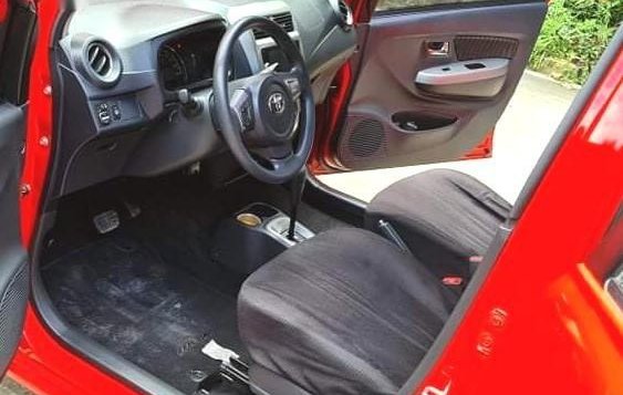 Red Toyota Wigo 2020 for sale in Automatic-3