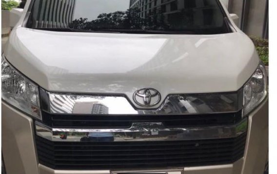 White Toyota Hiace Super Grandia 2020 for sale in Automatic
