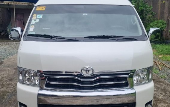 Pearl White Toyota Hiace 2019 for sale in Automatic