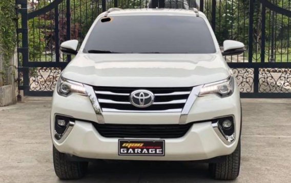 Selling Pearl White Toyota Fortuner 2019 in Quezon City