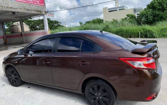 Brown Toyota Vios 2016 for sale in Automatic-3