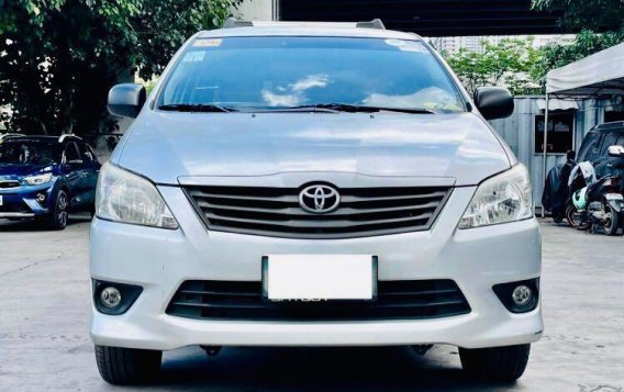 Silver Toyota Innova 2013 for sale in Manual