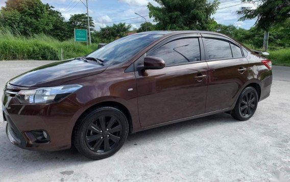 Brown Toyota Vios 2016 for sale in Automatic