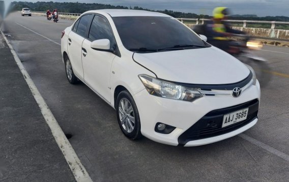 Pearl White Toyota Vios 2014 for sale in Capas-5