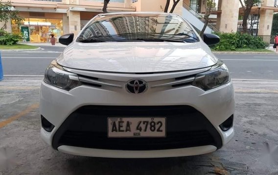 White Toyota Vios 2014 for sale in Quezon City